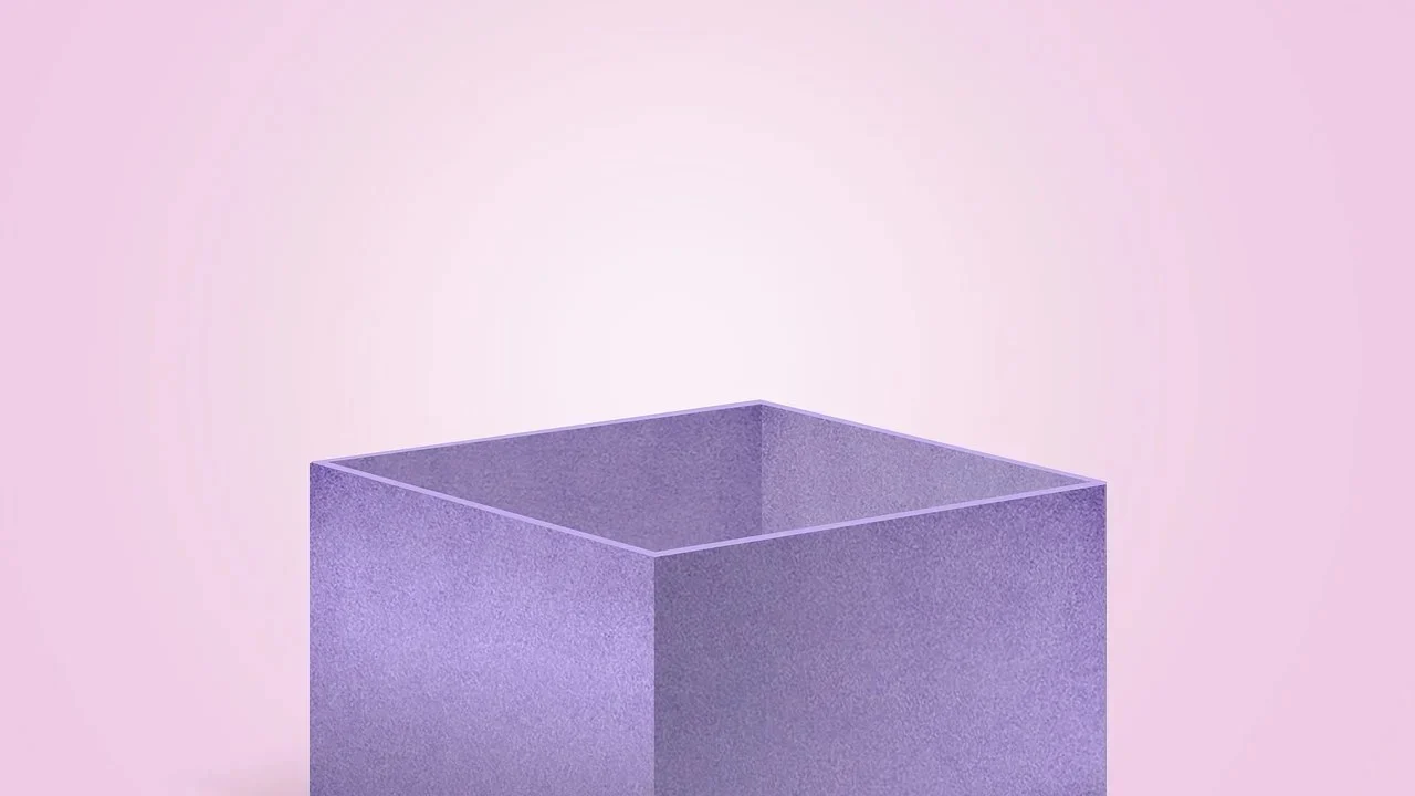 Delivery Truck Package Box