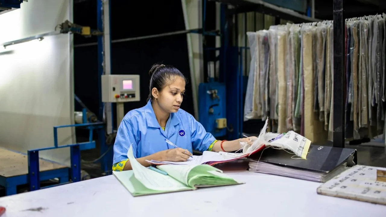 Contract Document Factory Interior