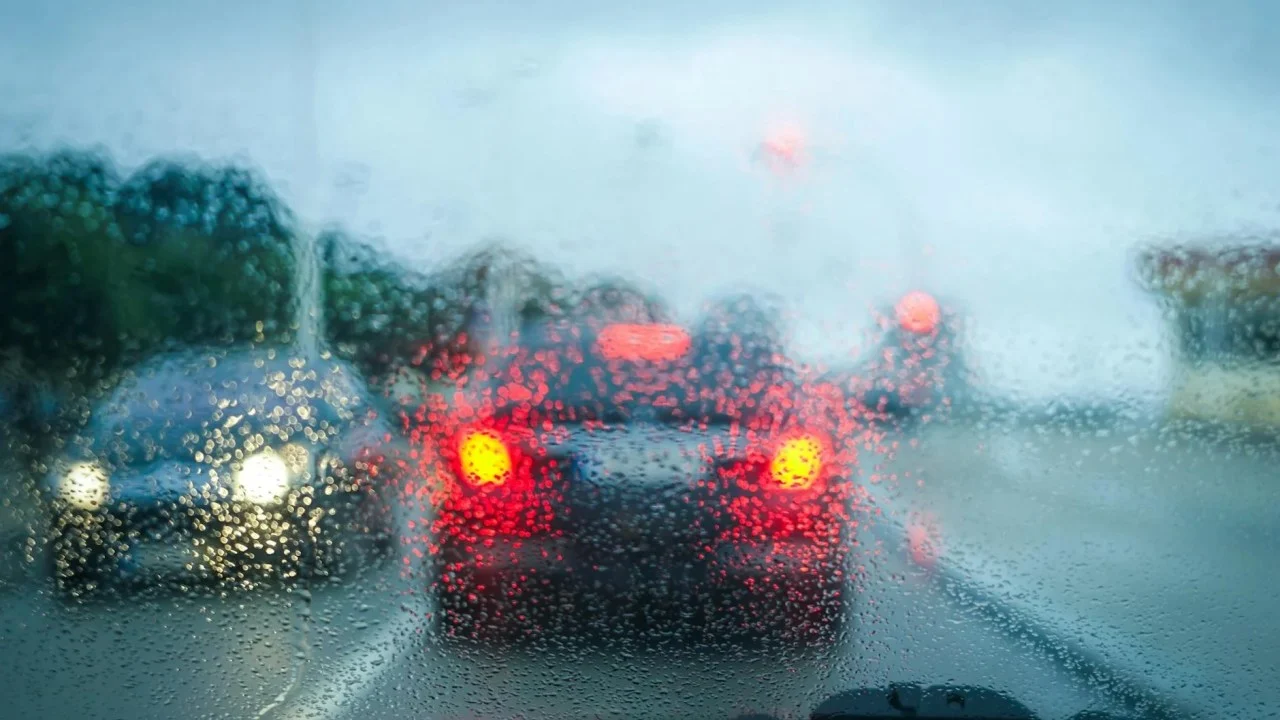 Traffic Jam Bad Weather