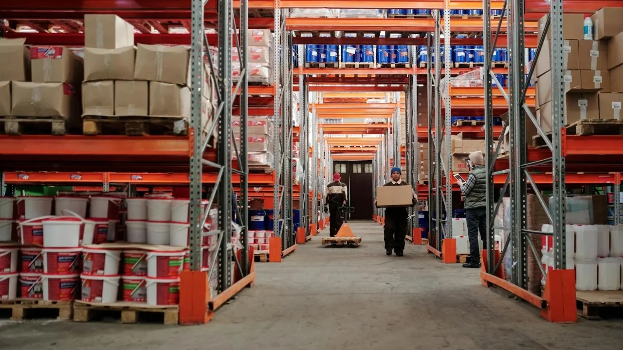 Raw Materials Supply Chain Warehouse