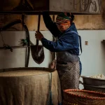 Cooking Process Traditional Kitchen