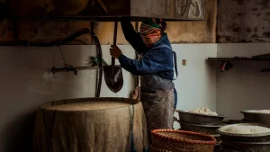 Cooking Process Traditional Kitchen
