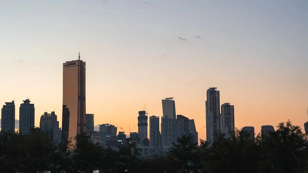City Skyline Economic Growth