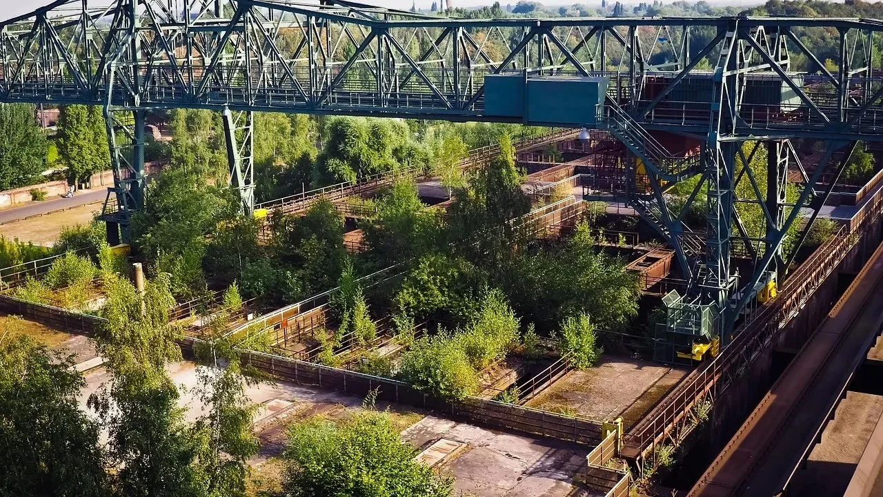 Factory Building Industrial Area