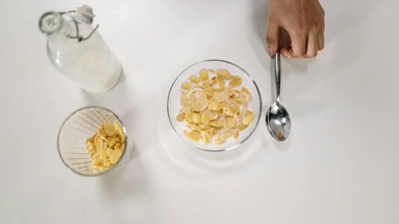 Eating Spoon And Bowl