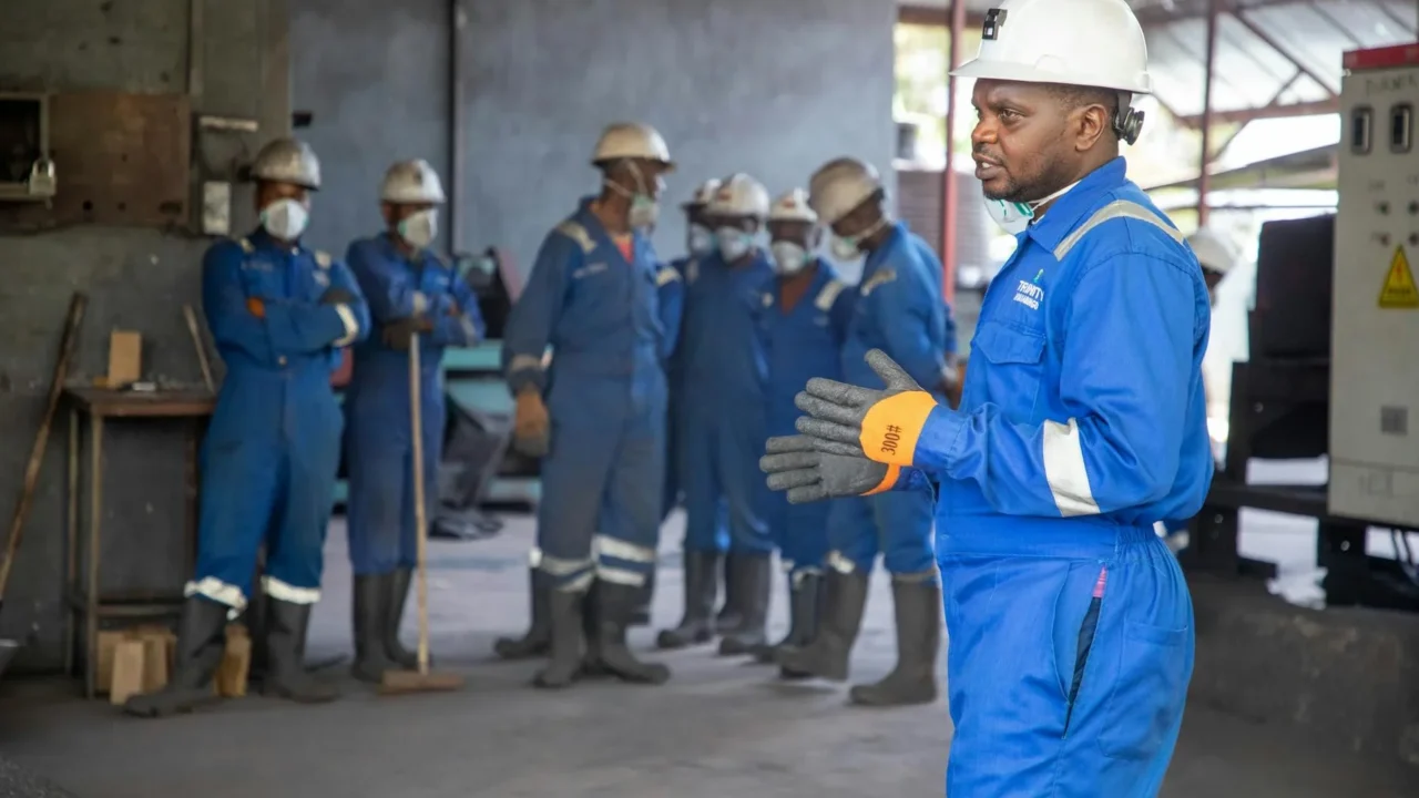 Factory Workers Training Job Interview