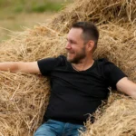 Happy Farmer Successful Harvest