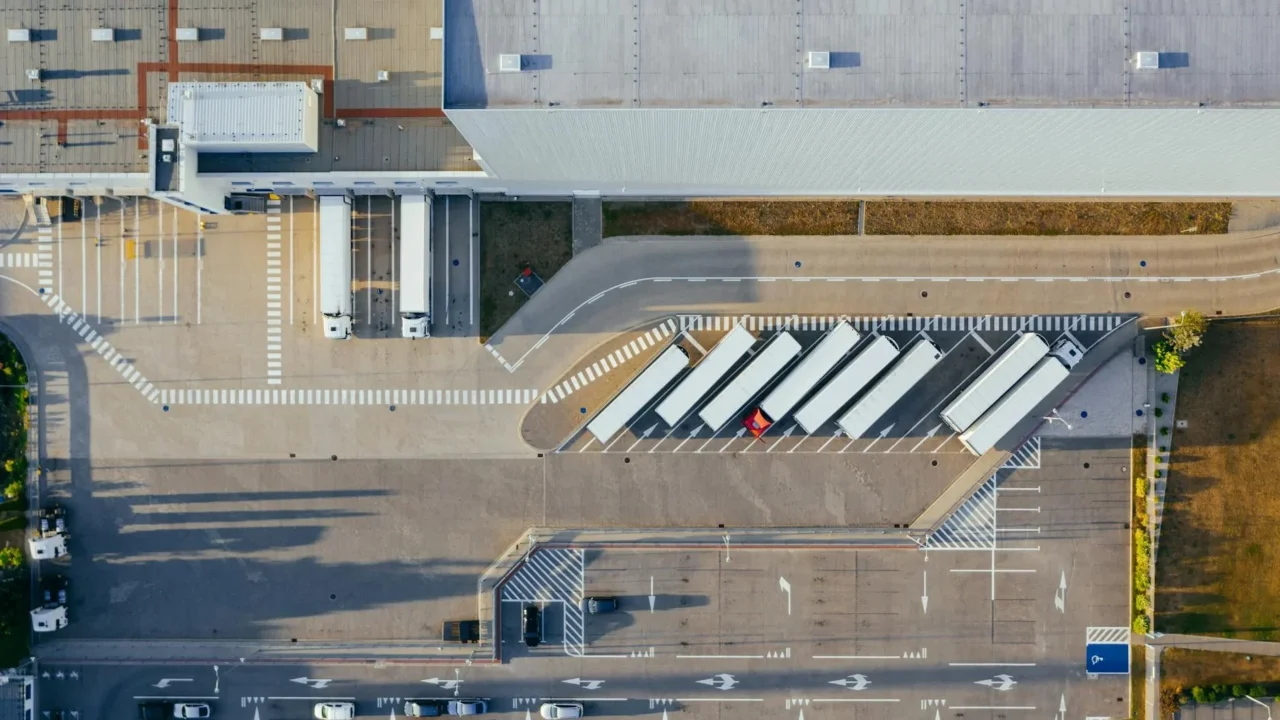 Logistics Strategy Warehouse Map