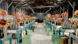 Manufacturing Product Line Modern Factory