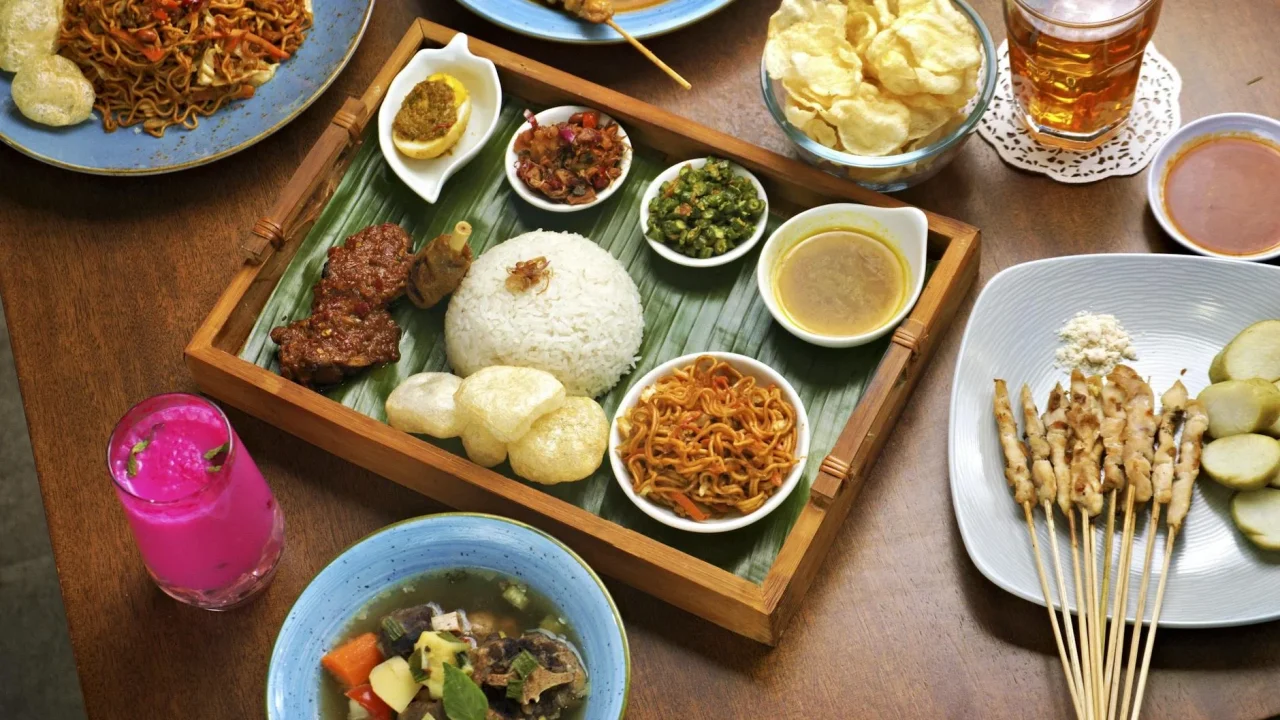 Nasi Becek Traditional Food Indonesia Food