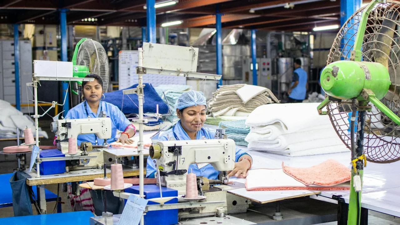 Production Line Factory Workers