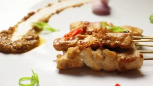 Sate Madura Chicken Satay Peanut Sauce