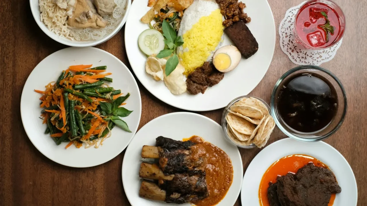 Traditional Food Indonesian Cuisine