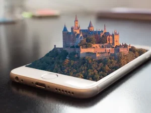 Bank Building Smartphone Loan Comparison