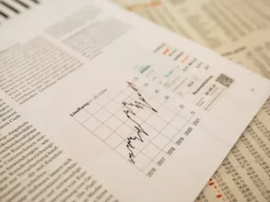 Business Documents Financial Report ID Card