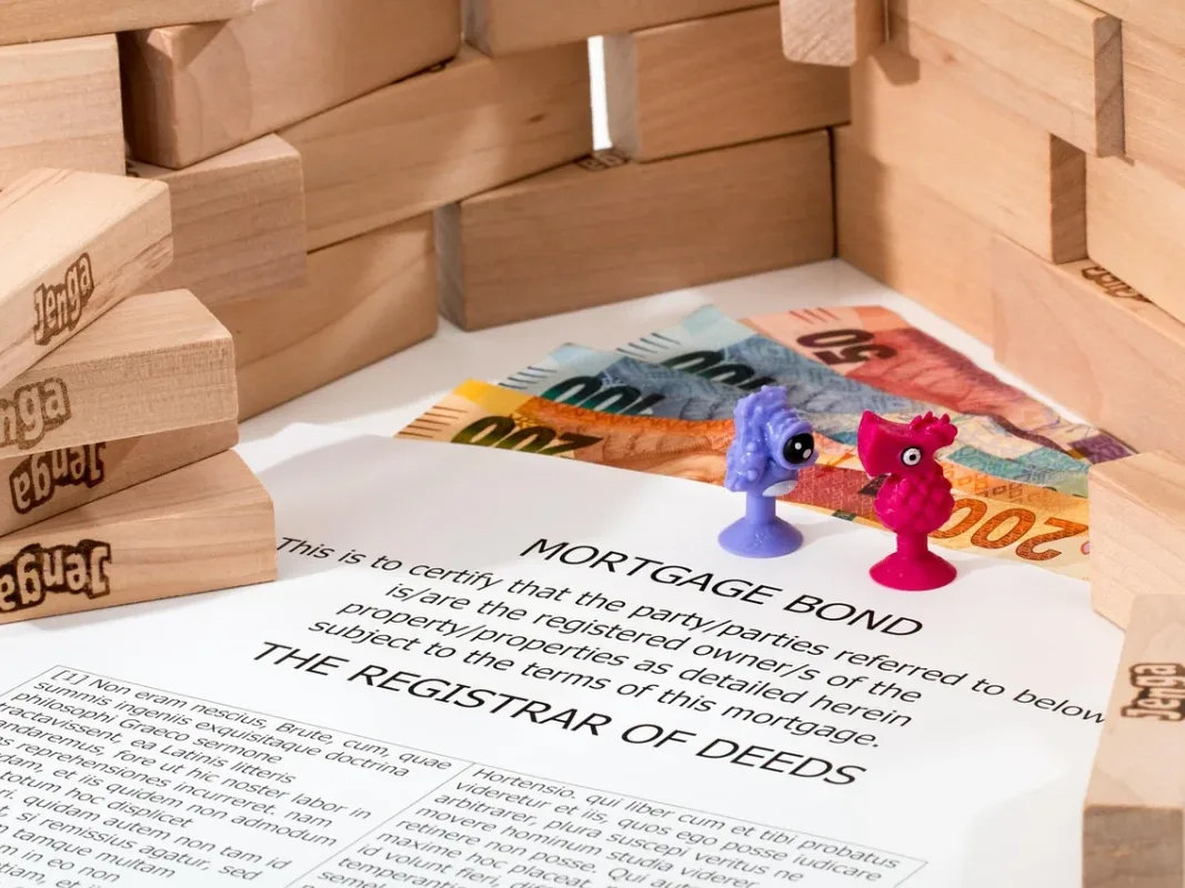 Loan Documents Money Stack - Pinjaman Bank Syariah