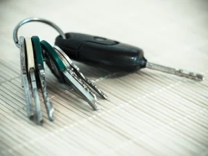 New House Keys Car Keys Happy Family