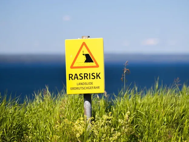 Risk Caution Warning Sign - Pinjaman Koperasi