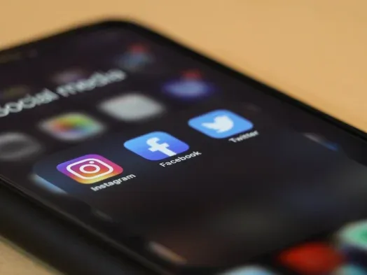 Social Media Marketing Smartphone Online Order